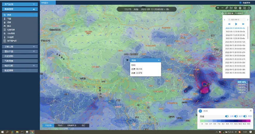 航空气象信息支持系统