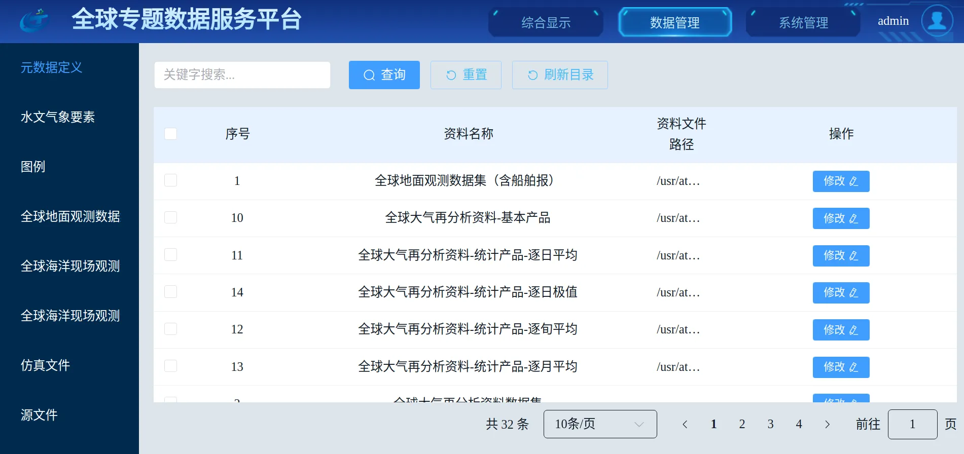 海天星云全球专题数据服务平台